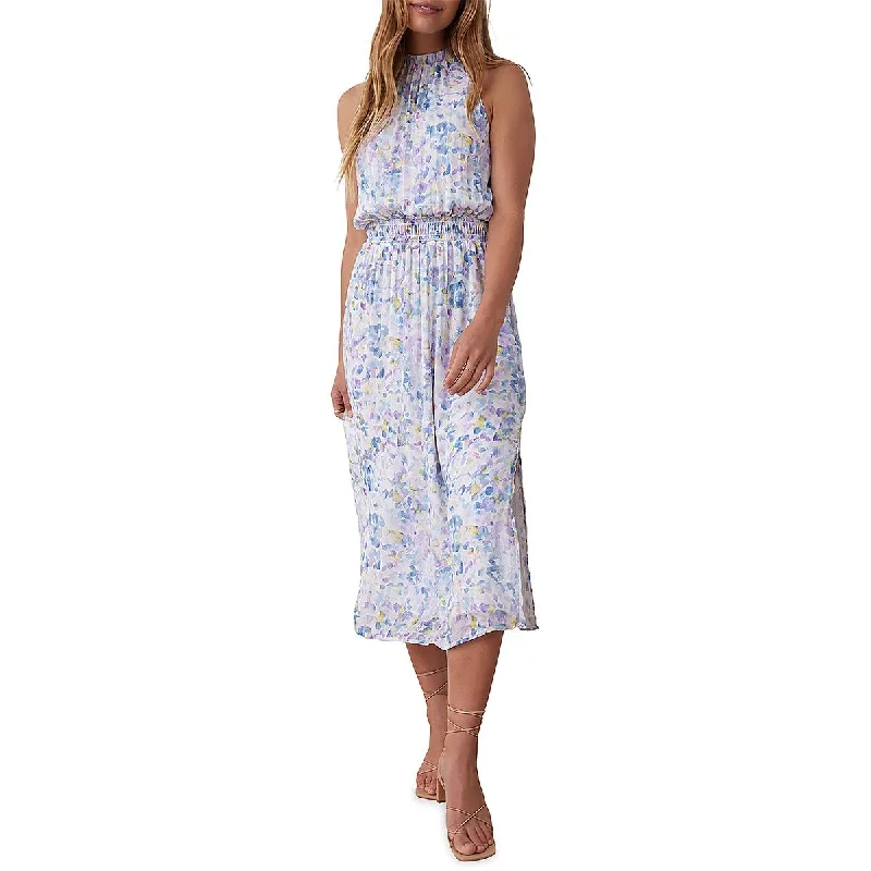 Women's Functional Apparel For Outdoor Activities Bella Dahl Womens Floral Smocked Sundress