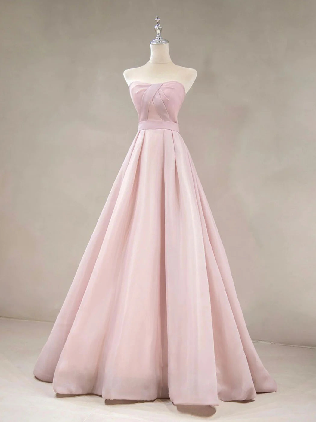 Women's Outdoor Attire Amzcw Simple Pink Long Prom Dress Pink Formal Wedding Party Dress prom dress in store