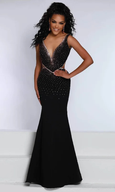 Women's Party Outfit Johnathan Kayne 2640 - Jeweled Cutout Evening Gown