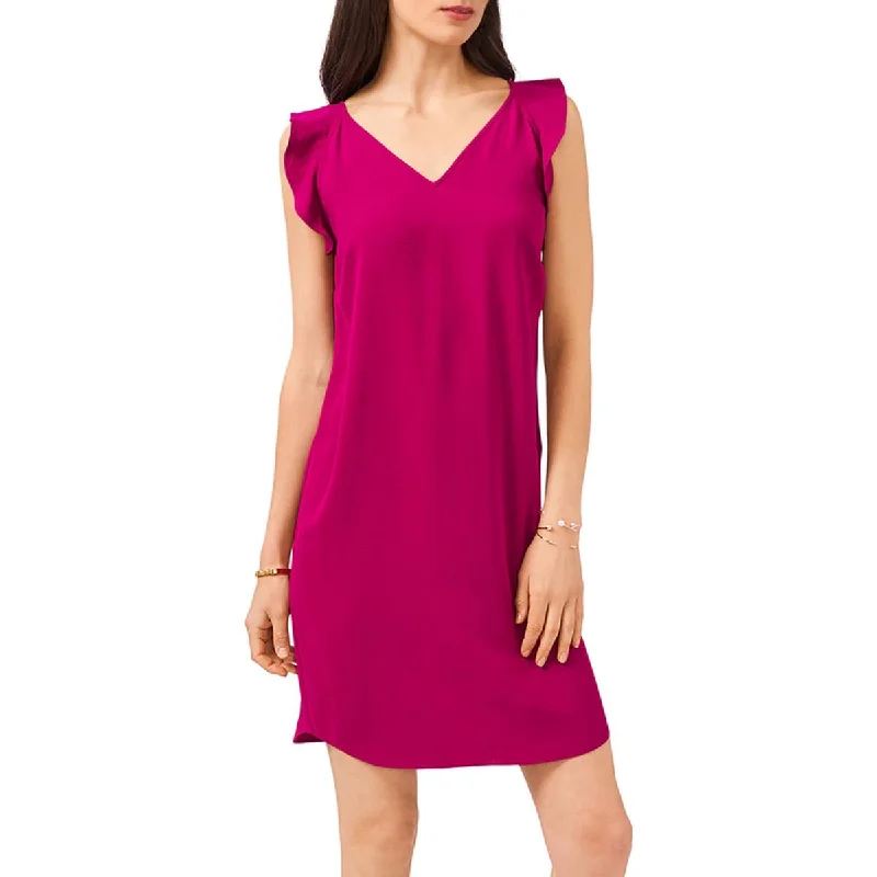 Stylish And Comfortable Clothing For Women Vince Camuto Womens Solid Short Mini Dress