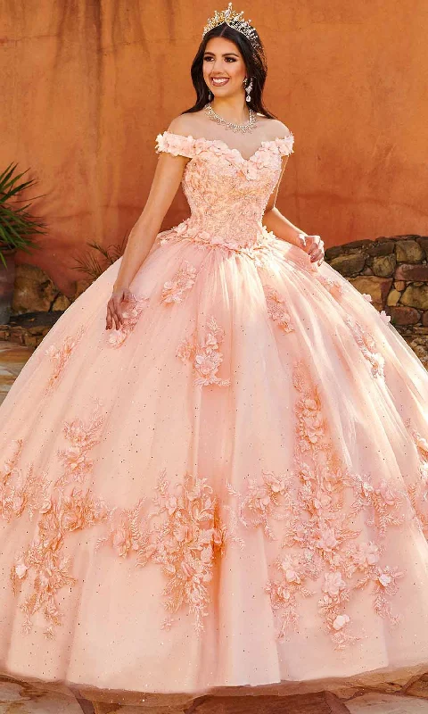 Women's Comfortable Garments Rachel Allan MQ1108 - Off Shoulder Quinceanera Ballgown