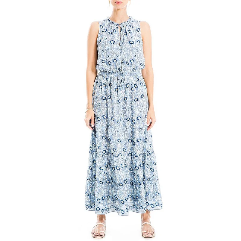 Women's Everyday Attire Max Studio Womens Floral Tiered Maxi Dress