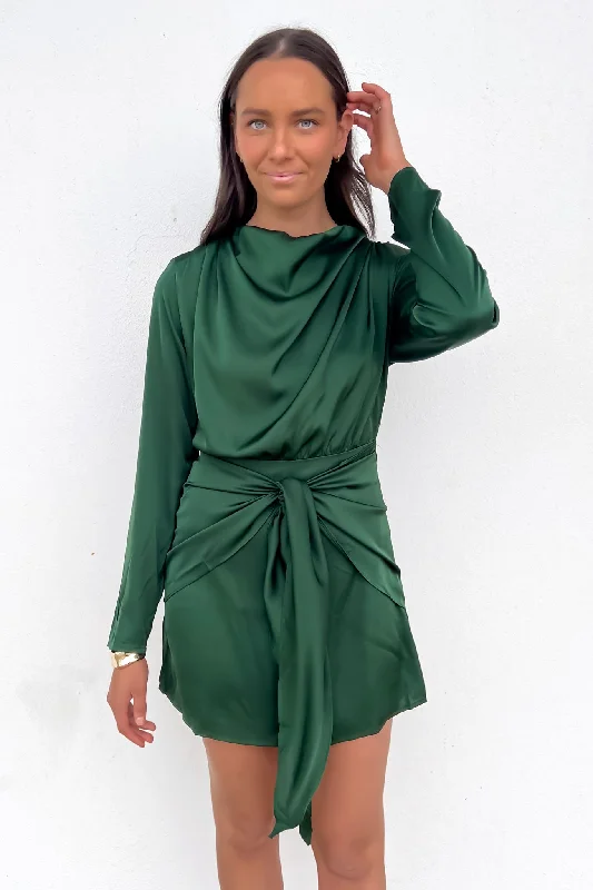 Women's Athletic Clothes Dinah Mini Dress Emerald