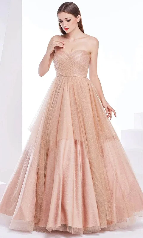 Women's Casual Wear Outfit J'Adore Dresses J14016 - Sweetheart Neck Strapless Ballgown