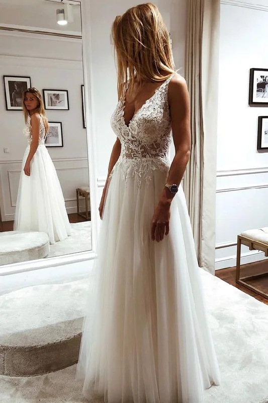 Women's Casual Wear Outfit Elegant Princess Charming Vintage Dream Beach Long Wedding Dresses        S3702