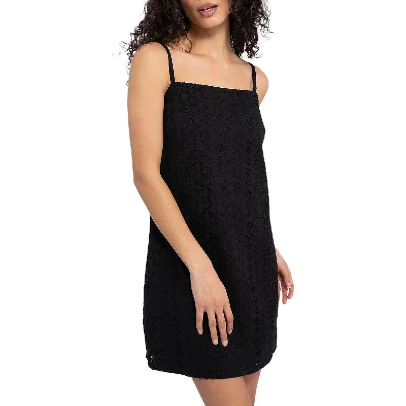 Women's Seasonal Garments Sanctuary Womens Eyelet Short Mini Dress