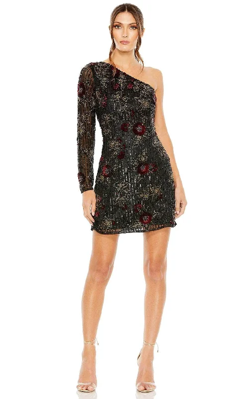 Affordable Luxury Women's Apparel Mac Duggal 5919 - Sequined Mini Dress