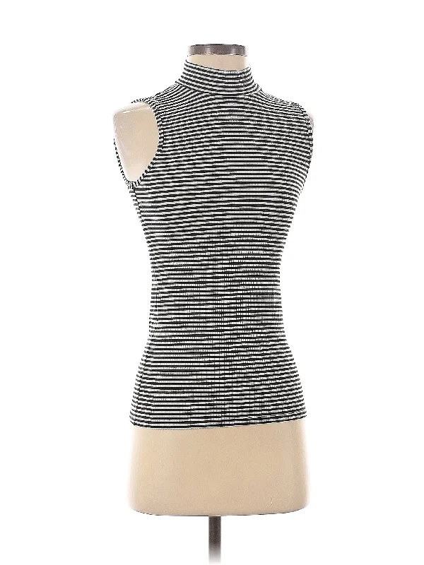 Women's Clothing For Holiday Travel Sleeveless Turtleneck