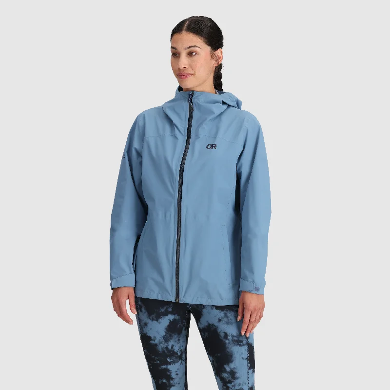 Women's Chic Outerwear Attire Women's Stratoburst Stretch Rain Jacket