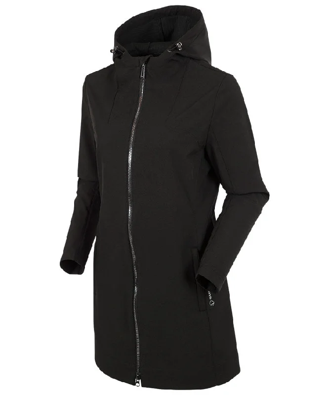 Stylish Women's Garments Women's Brooklyn Softshell Car Coat with Hood