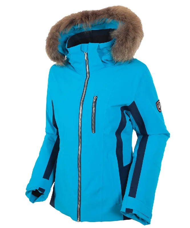 Women's Loungewear Clothes Women's Rae Insulated Jacket with Removable Fur Ruff