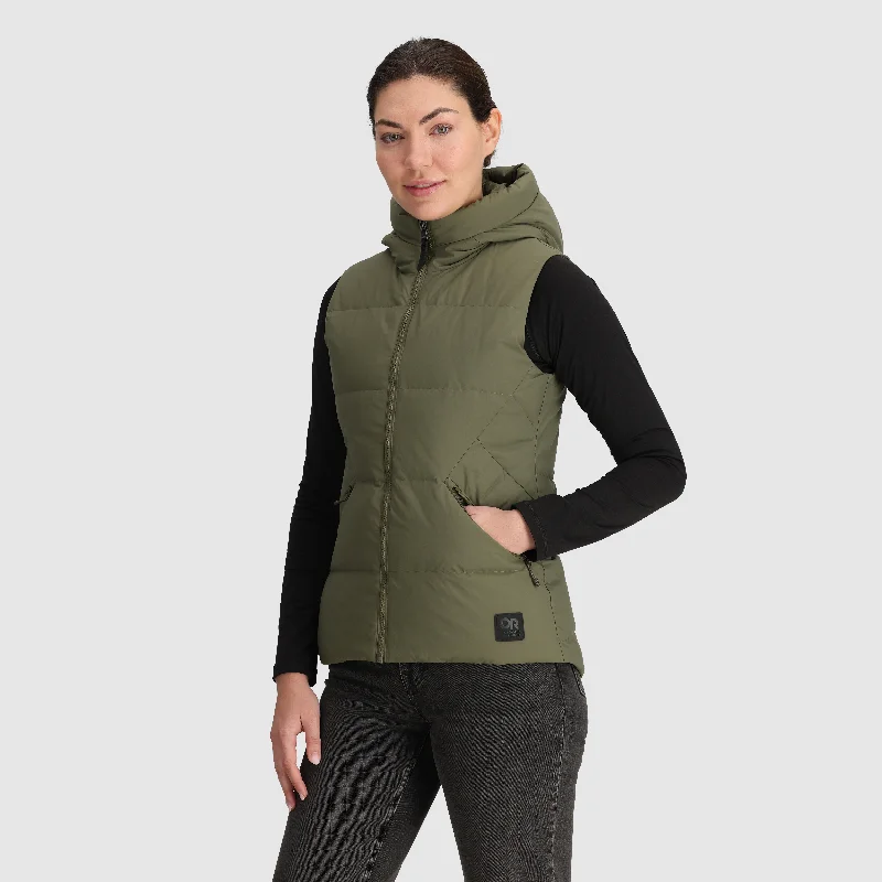 Women's Work Apparel Women's Coze Hooded Down Vest