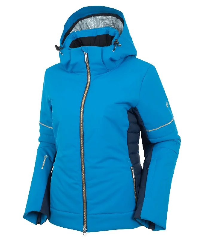 Modern Women's Outfit Women's Melissa Waterproof Stretch Jacket with Removable Hood