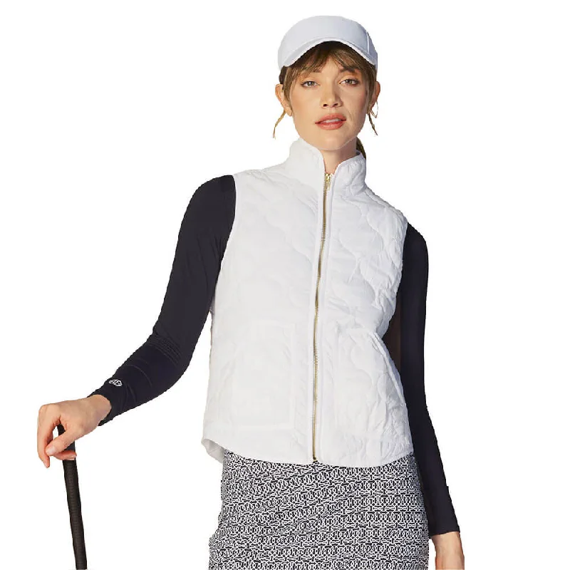 Women's Party Clothes G Lifestyle Padded Vest - White