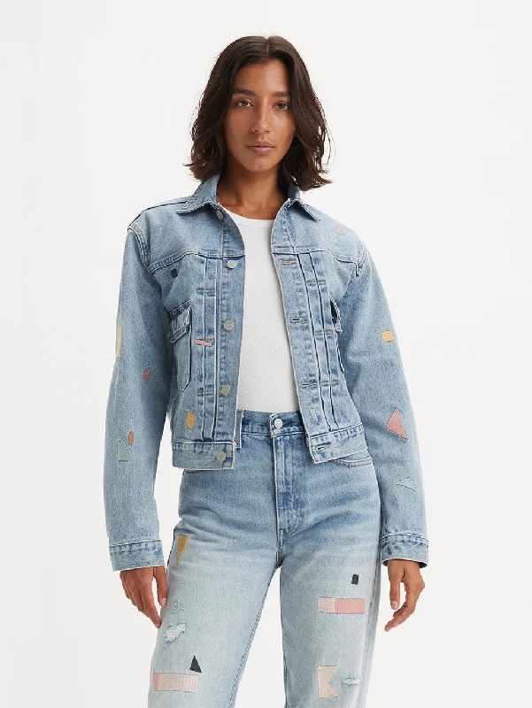 Charming Women's Outfit For Special Occasions Women's Type II Trucker Jacket