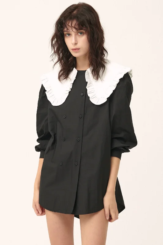 Women's Trendy Garments Penelope Puff Sleeve Shirt/Dress